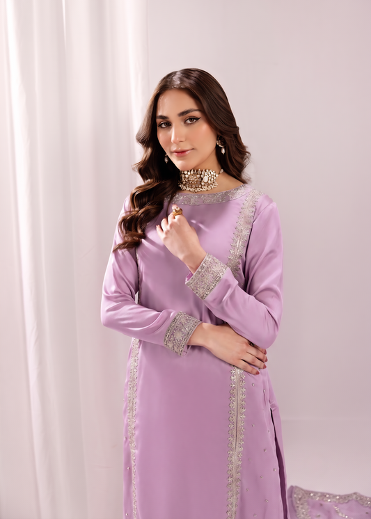LILAC PURPLE SUIT ALS12-B