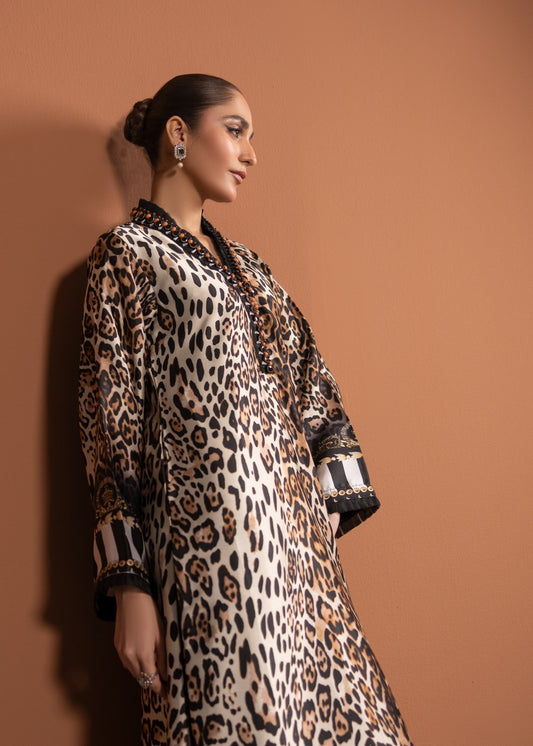 LEOPARD PRINT SILK ALN22