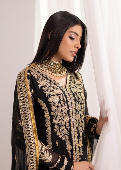 BLACK KURTA SET ALL901