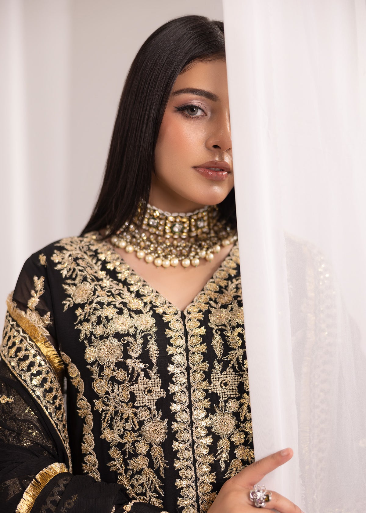 BLACK KURTA SET ALL901
