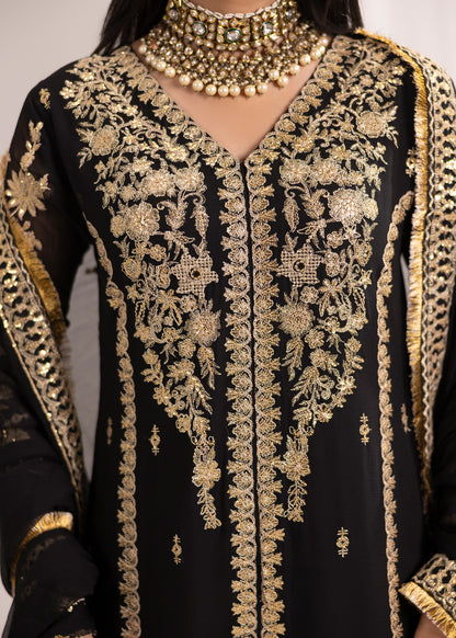 BLACK KURTA SET ALL901