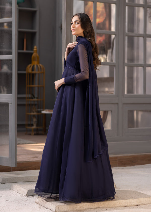 NAVY BLUE MAXI ALM05