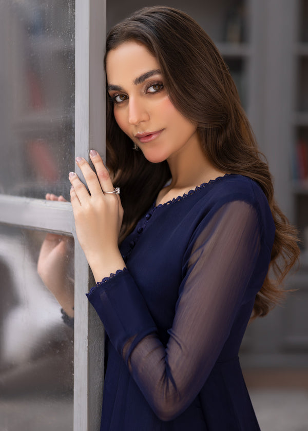 NAVY BLUE MAXI ALM05