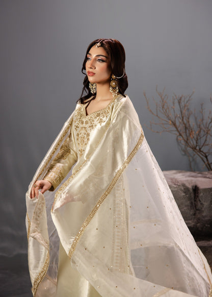 GOLD TISSUE SUIT ALS05