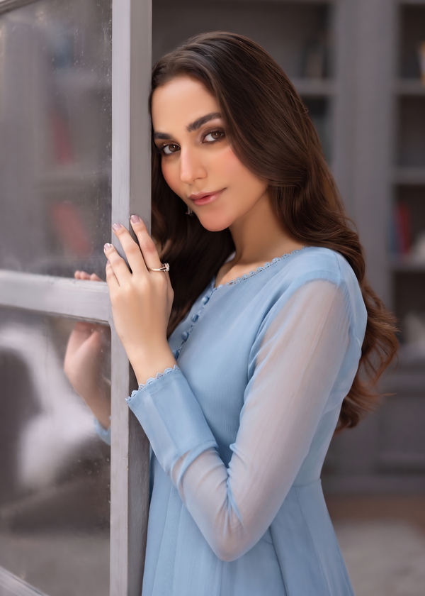 light blue maxi ALM98554