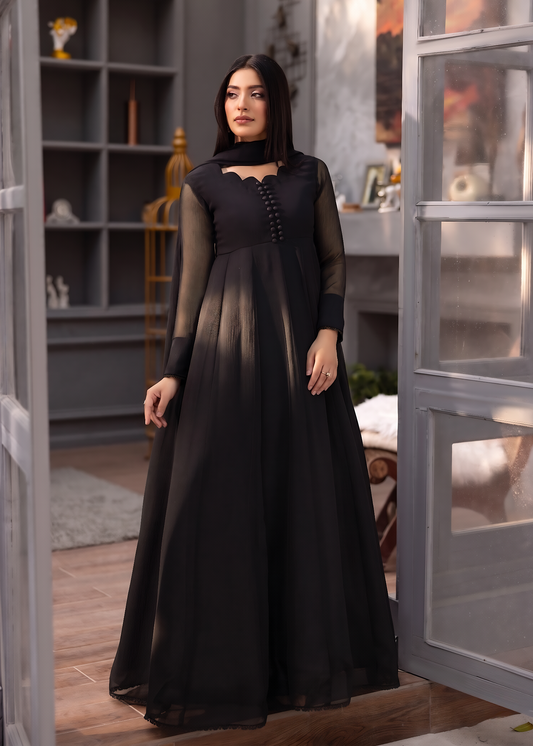 BLACK MAXI ALM00356