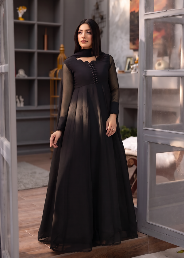 BLACK MAXI ALM00356
