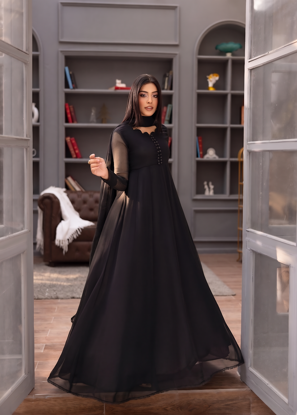 BLACK MAXI ALM00356