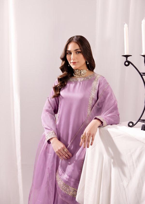 LILAC PURPLE SUIT ALS12-B
