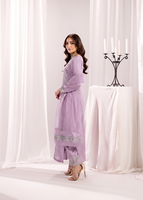 LILAC PURPLE SUIT ALS12-B