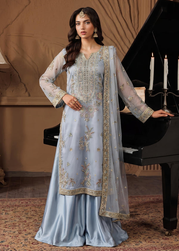 Light Grey Net Suit ALN 589-AB