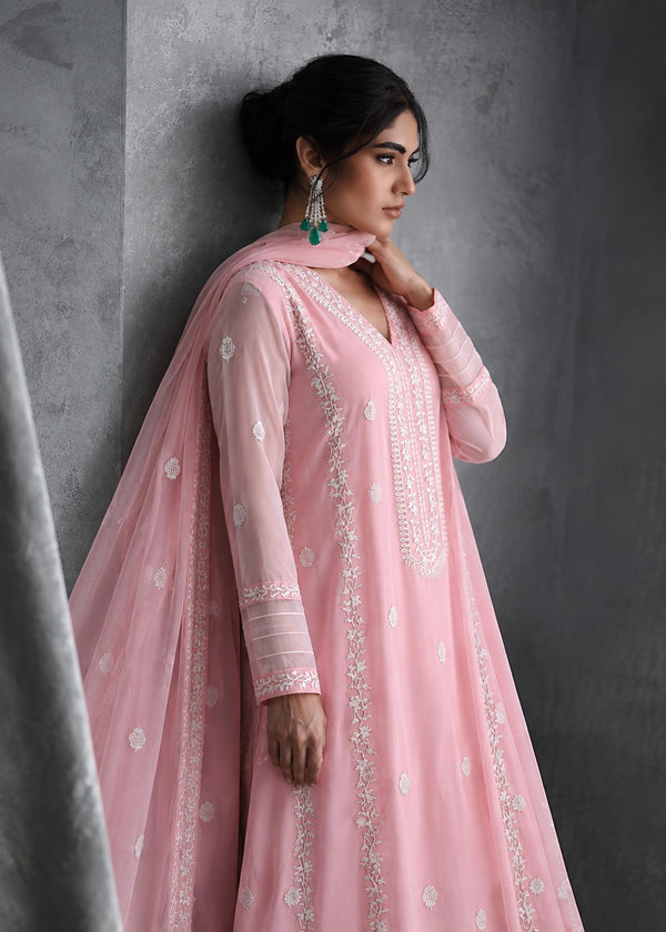 light pink chiffon suit als5784