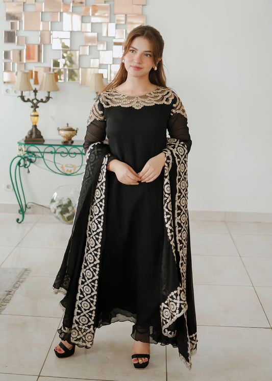 ALL001 BLACK MAXI