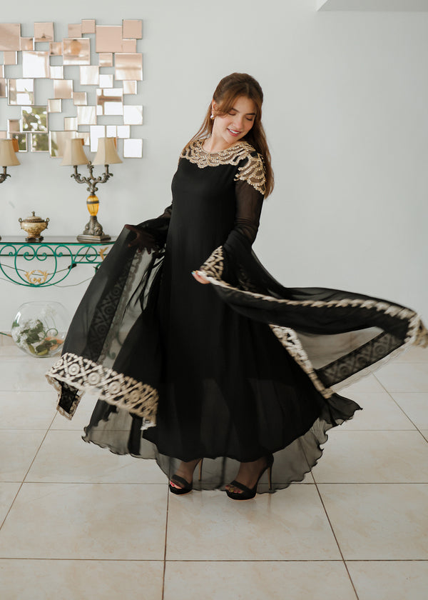 ALL001 BLACK MAXI