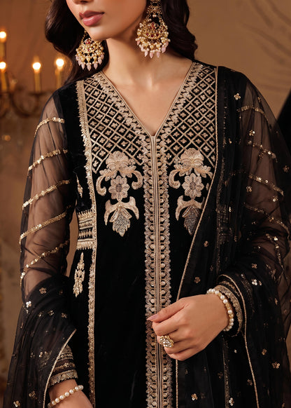 BLACK NET SUIT ALN764-B1