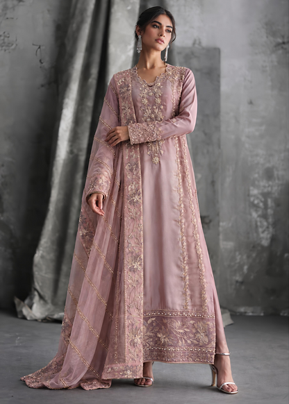 MAUVE PINK SUIT ALS M269-A