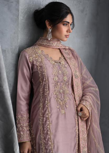 MAUVE PINK SUIT ALS M269-A