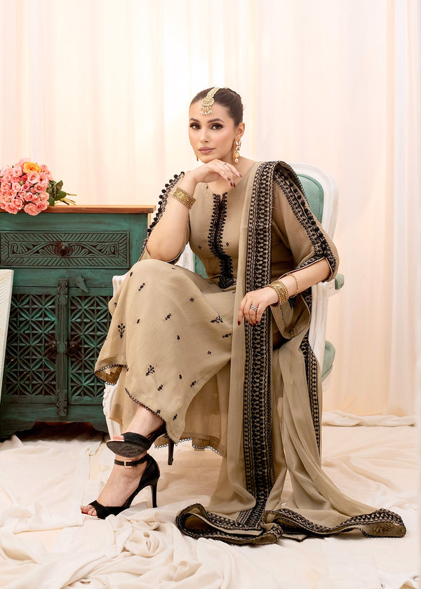 BEIGE LADIES SUIT ALL302