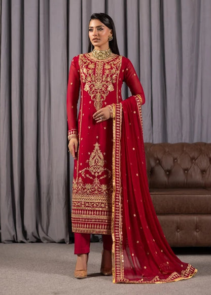 HOT PINK RED SUIT ALN30