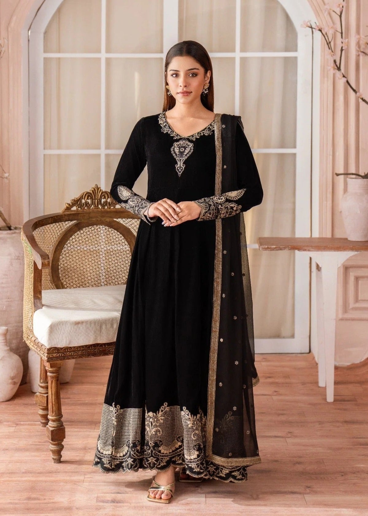BLACK VELVET MAXI ALL189
