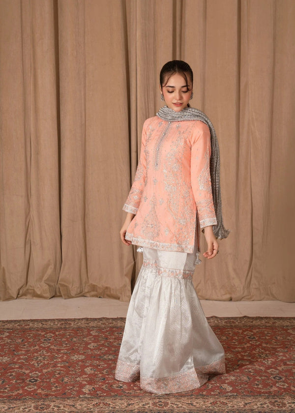 PEACH GHARARA SET ALT404