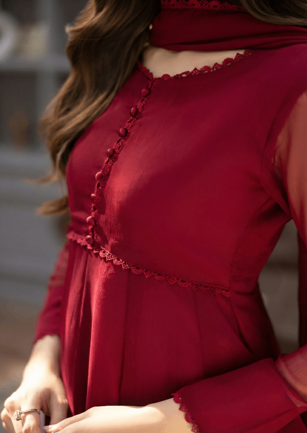 Maroon maxi ALM111