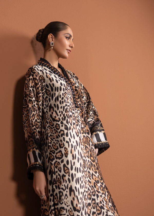 LEOPARD PRINT SILK ALN22