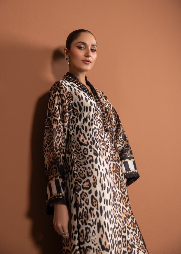 LEOPARD PRINT SILK ALN22