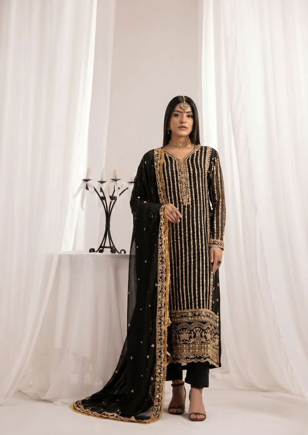 BLACK SUIT ALN401-B