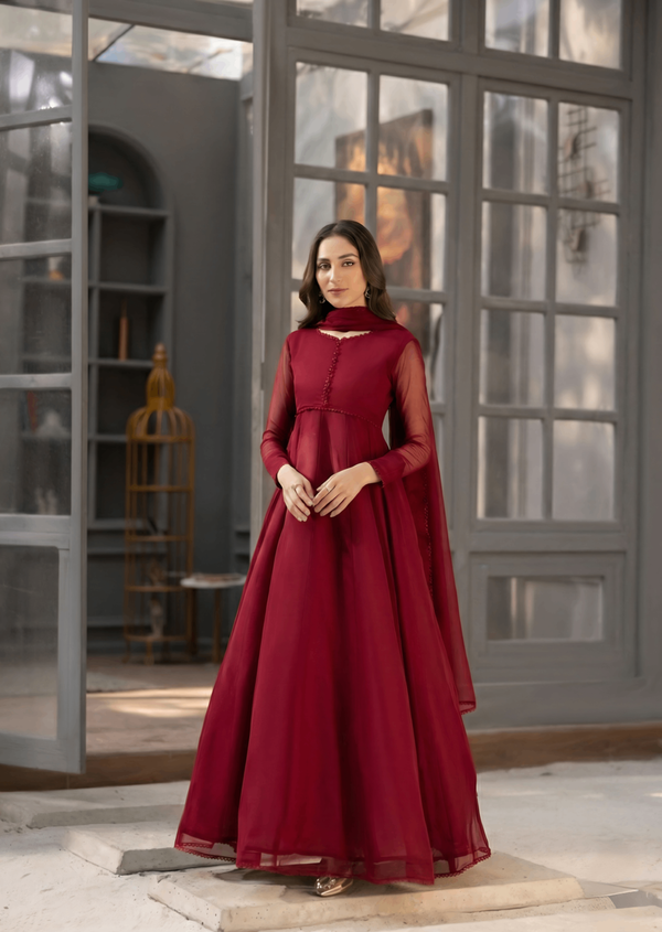 Maroon maxi ALM111