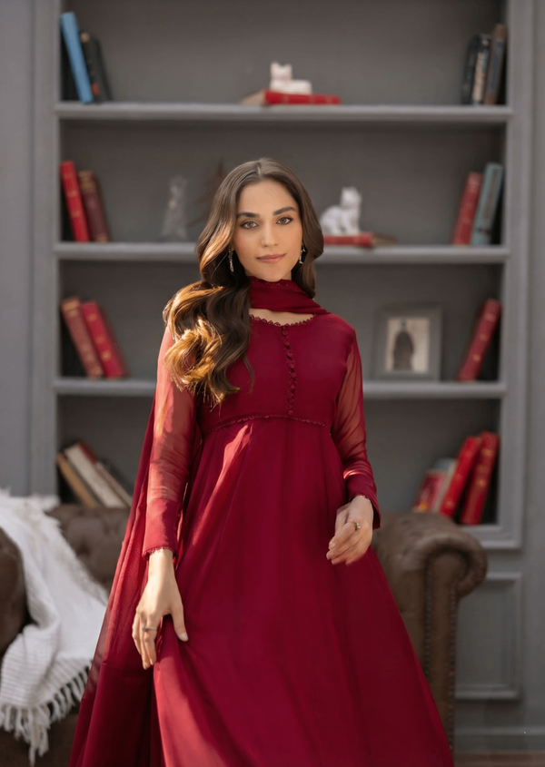 Maroon maxi ALM111